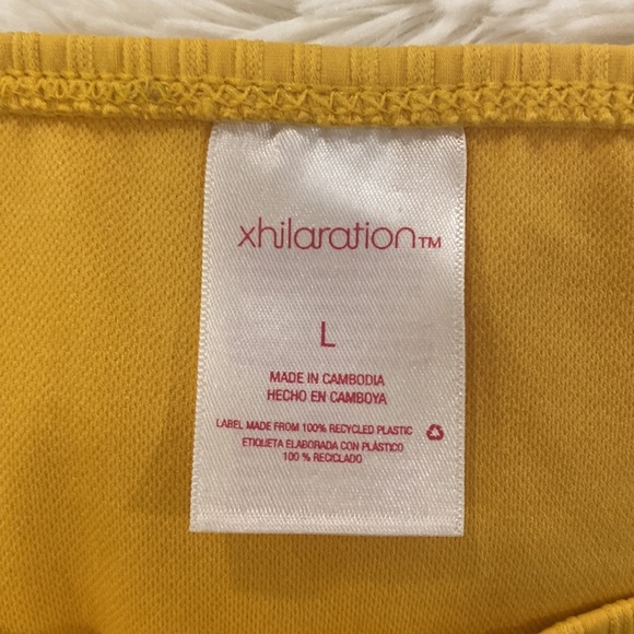 NWT Target yellow bikini bottom. Size L - Picture 5 of 6